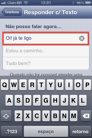 como-configurar-responder com texto-no-iphone-4
