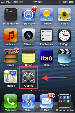 como-configurar-responder com texto-no-iphone