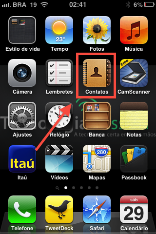 Como enviar contatos de iPhone para iPhone Como enviar contatos de iPhone para iPhone
