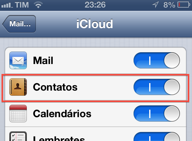 Como ter os mesmos contatos no Mac, iPhone e iPad