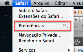 Como remover Cookies no Safari do Mac
