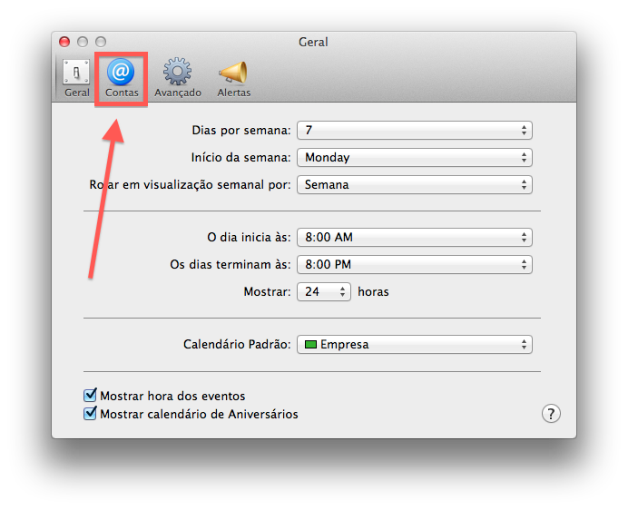 iCal no Mac iCal no Mac