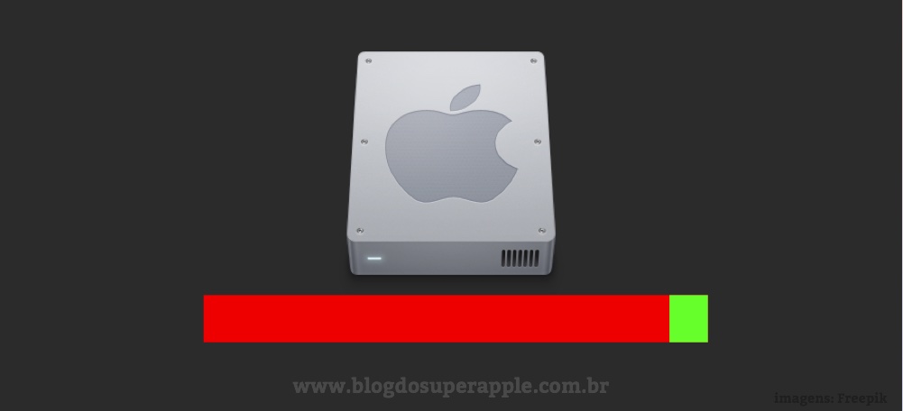 Espaco no HD do Macbook