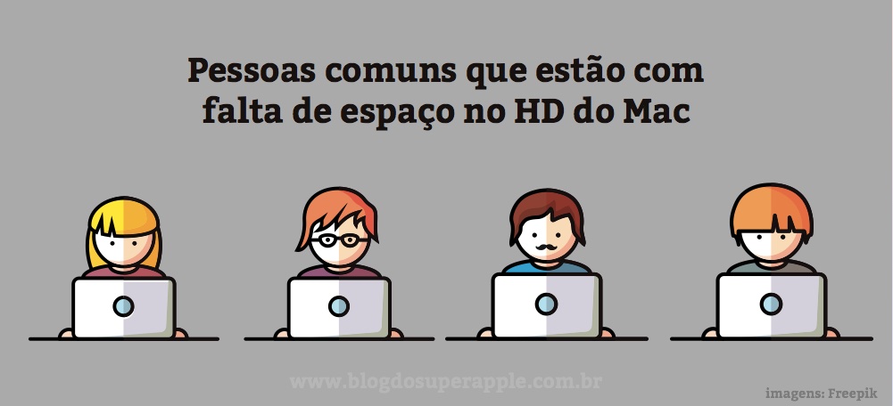 Espaco no HD do Macbook