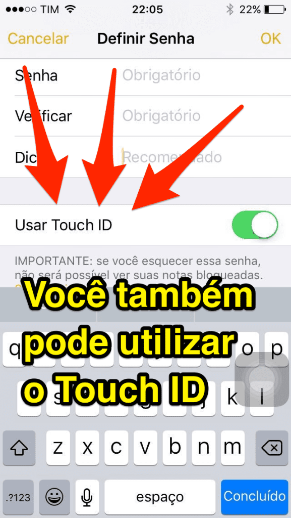 [Super Dica] Aprenda Como Inserir Senhas em Notas do iPhone - 5