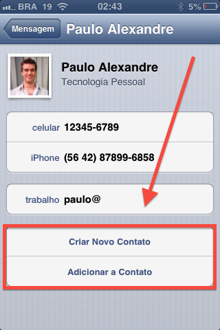 Como enviar contatos de iPhone para iPhone