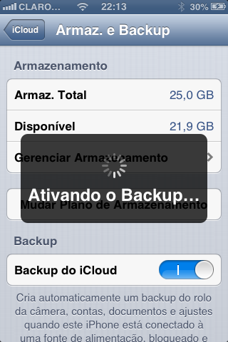 Como fazer o backup do iPhone usando o iCloud