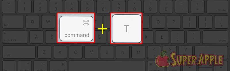 atalhos de teclado no mac