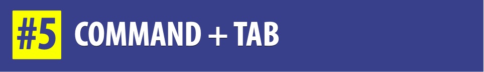 atalhos de teclado no mac