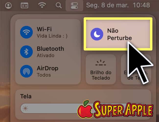 Não Perturbe do Mac