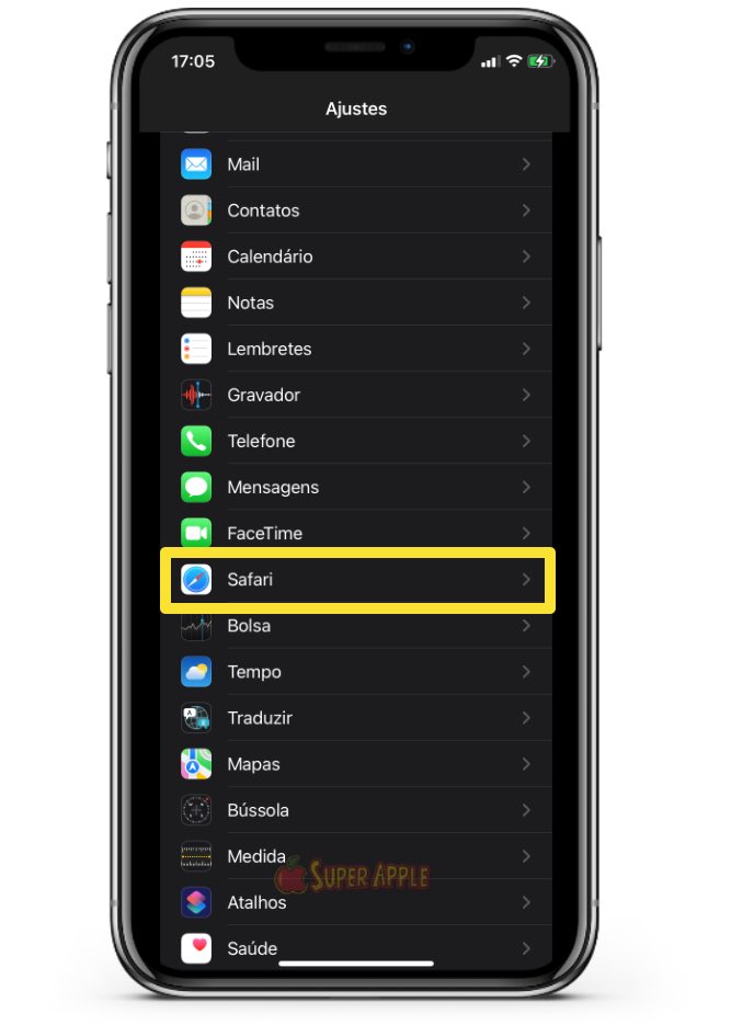 Download do Safari no seu iPhone