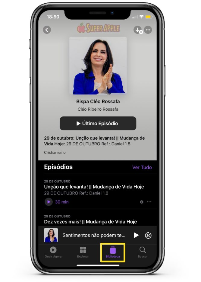  Podcast no iPhone