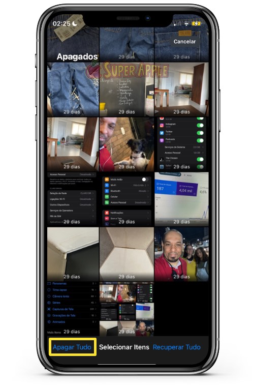 apagar todas as fotos do iphone apagar todas as fotos do iphone