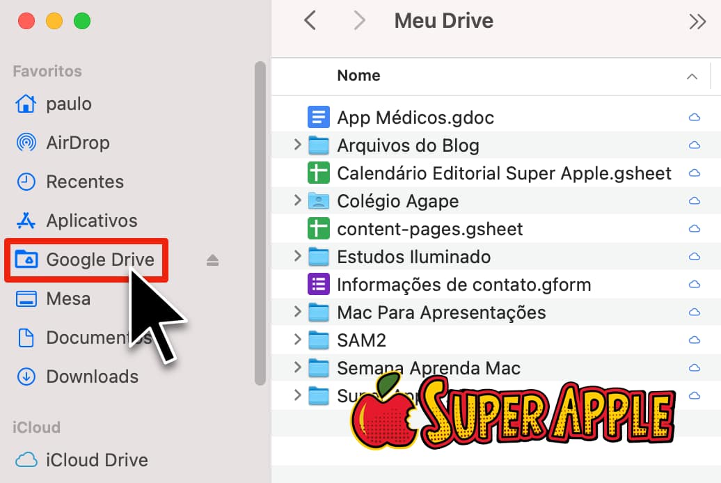 google drive no mac