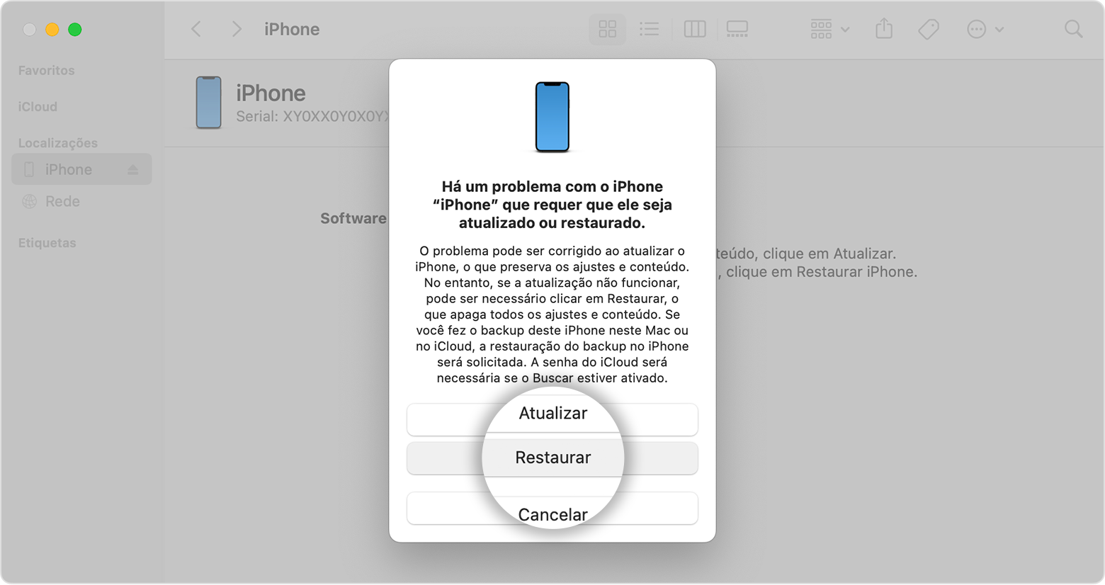 Como desbloquear um iPhone sem uma senha importante