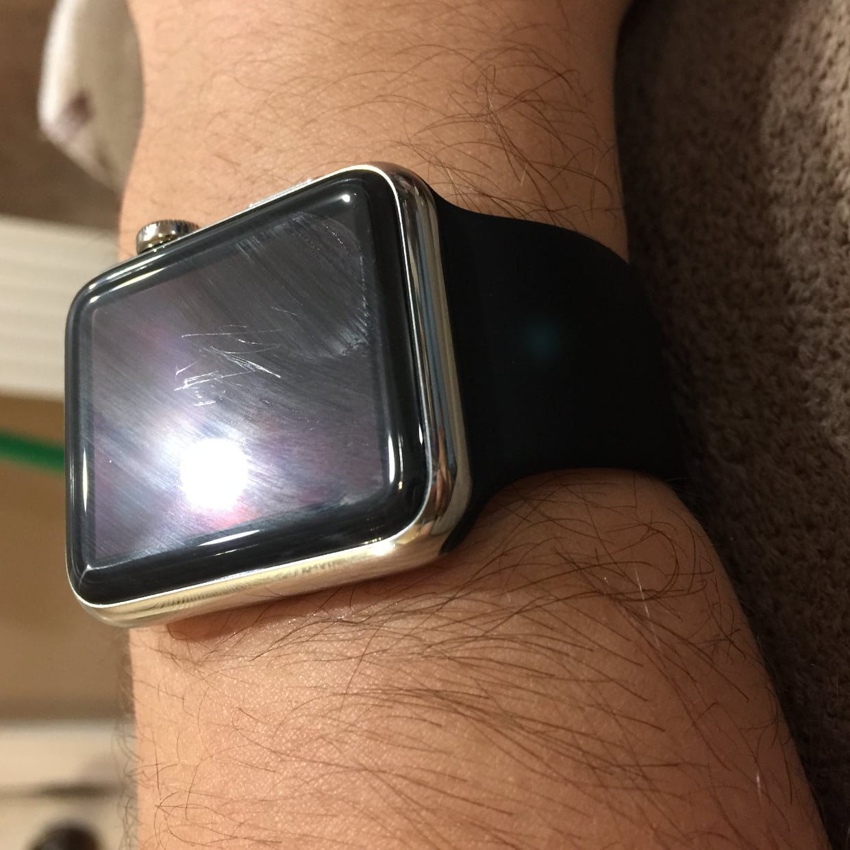 Riscos da Tela do Smartwatch Riscos da Tela do Smartwatch