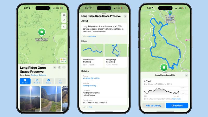 Novidades do Apple Maps no iOS 18 Novidades do Apple Maps no iOS 18