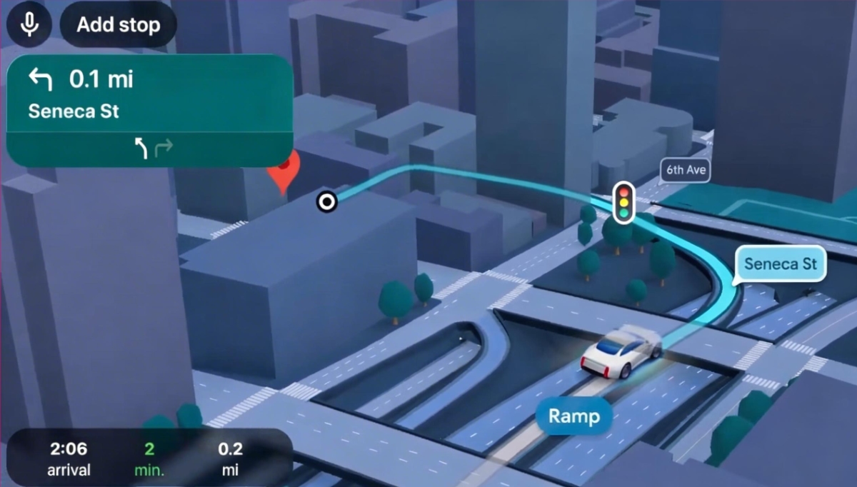 Google Maps com IA Gemini chega ao iPhone com navegação 3D e perguntas inteligentes