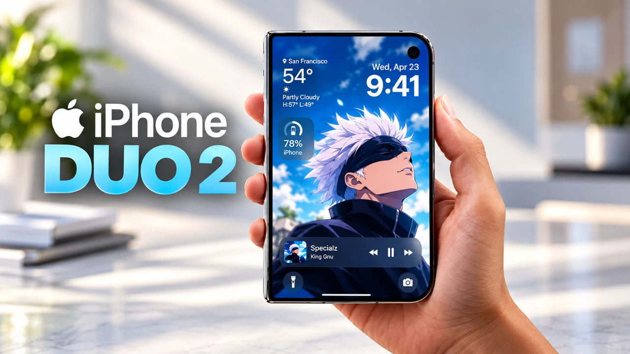 iPhone Duo 2: tudo o que muda no segundo iPhone dobrável da Apple